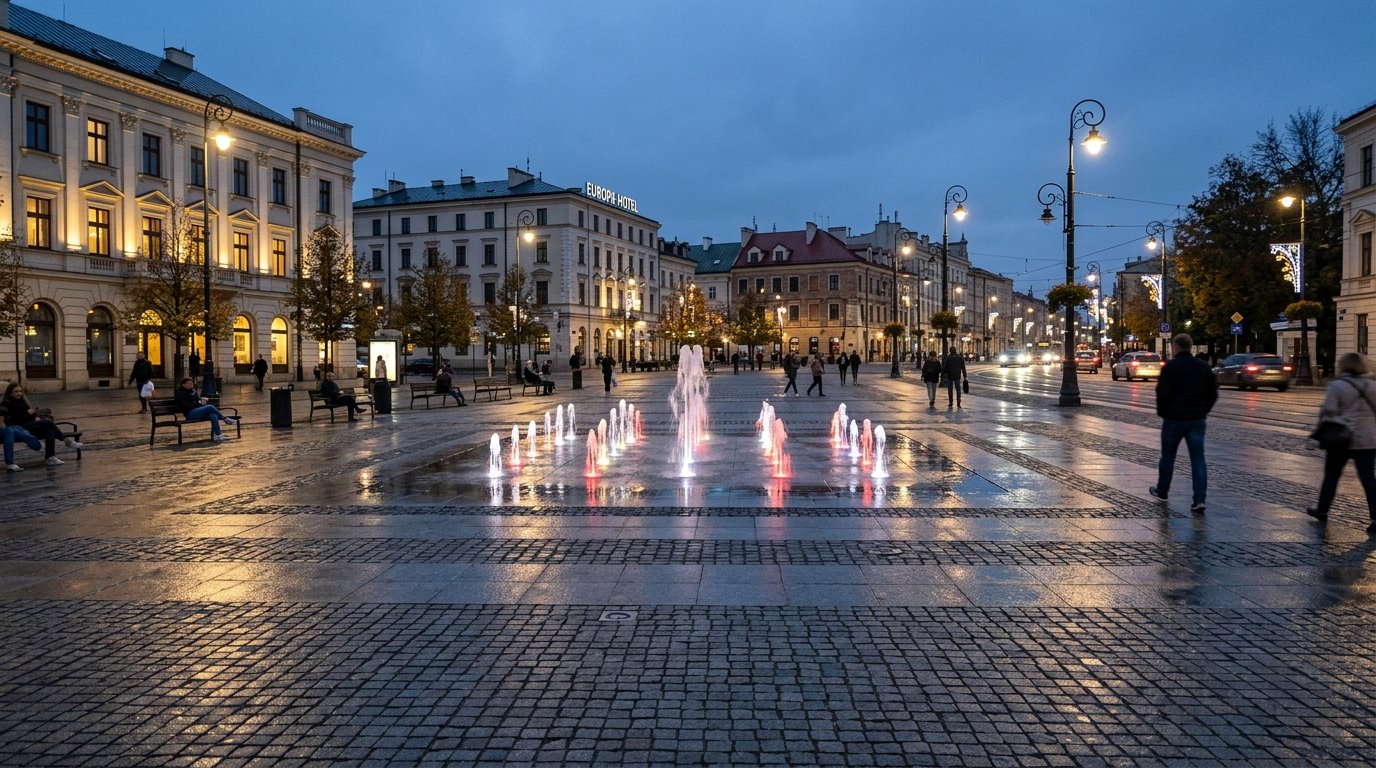 Plac Litewski rozbłyśnie barwami narodowymi Białorusi