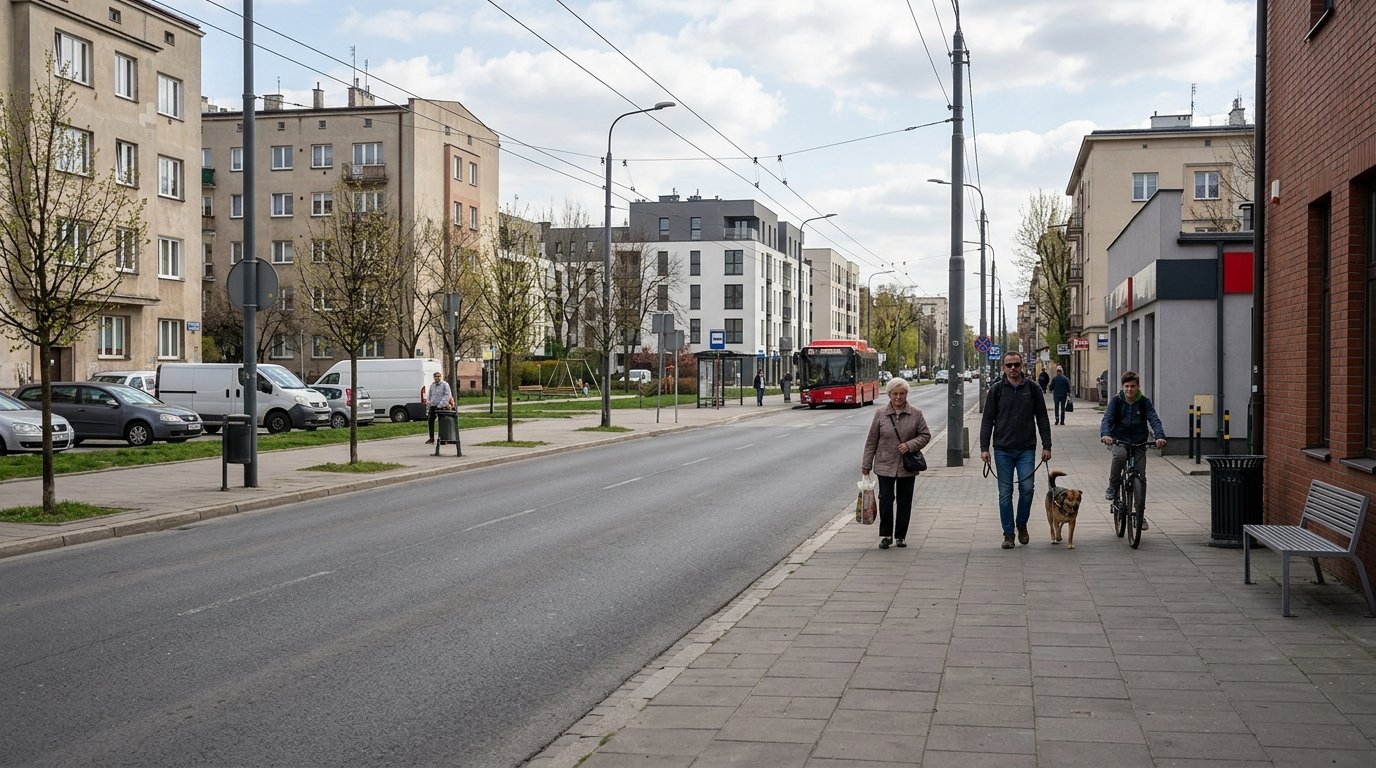 Rozpoczyna się budowa infrastruktury pieszo-rowerowej przy ul. Piastowskiej