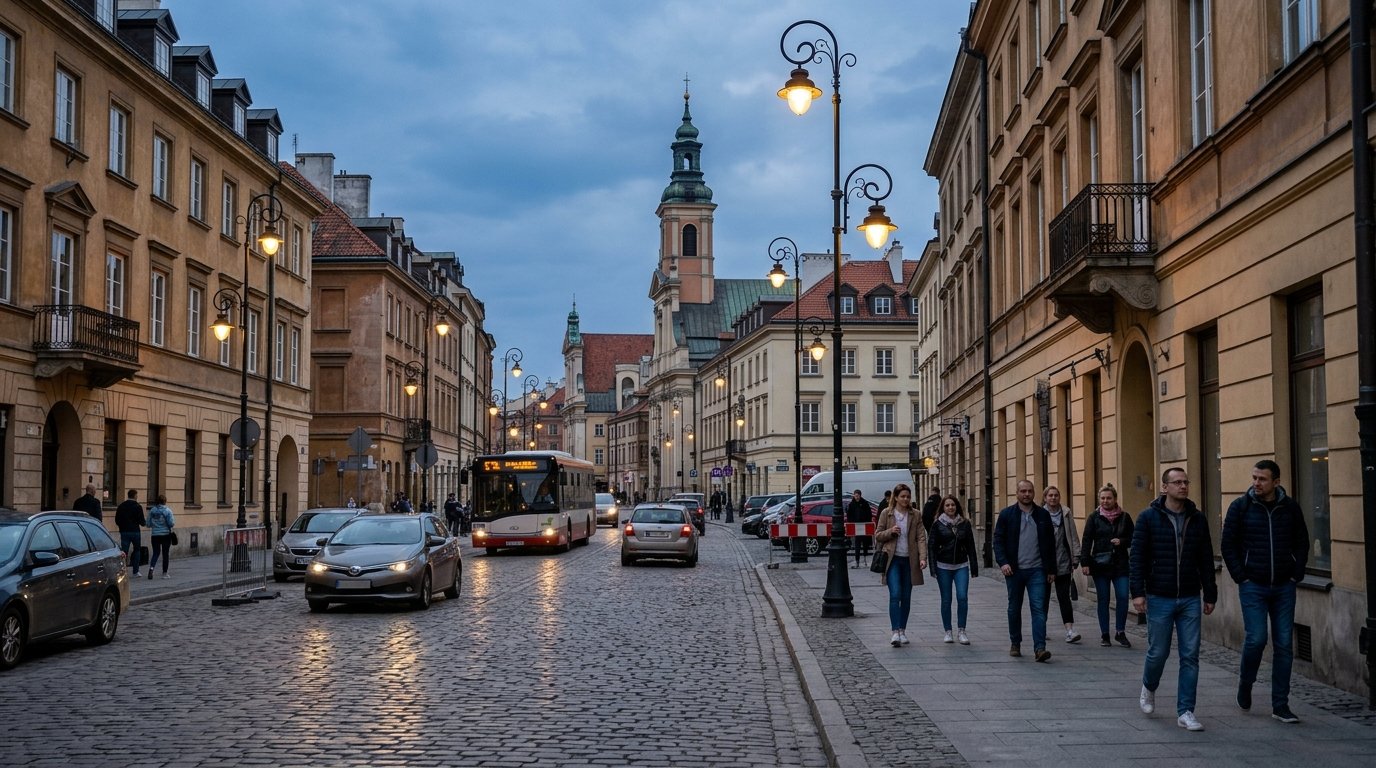 Utrudnienia w ruchu na Starym Mieście w związku z Drogą Krzyżową