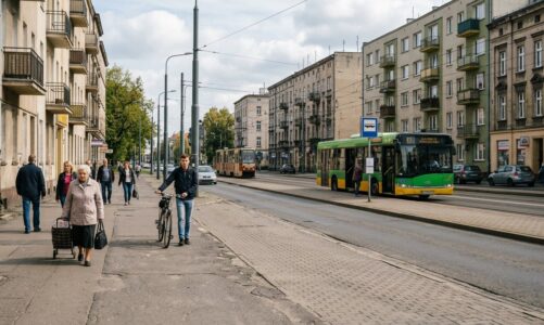 Zmiany w komunikacji miejskiej: przesunięcie przystanku Kard. S. Wyszyńskiego / Urząd Marszałkowski od 21 kwietnia