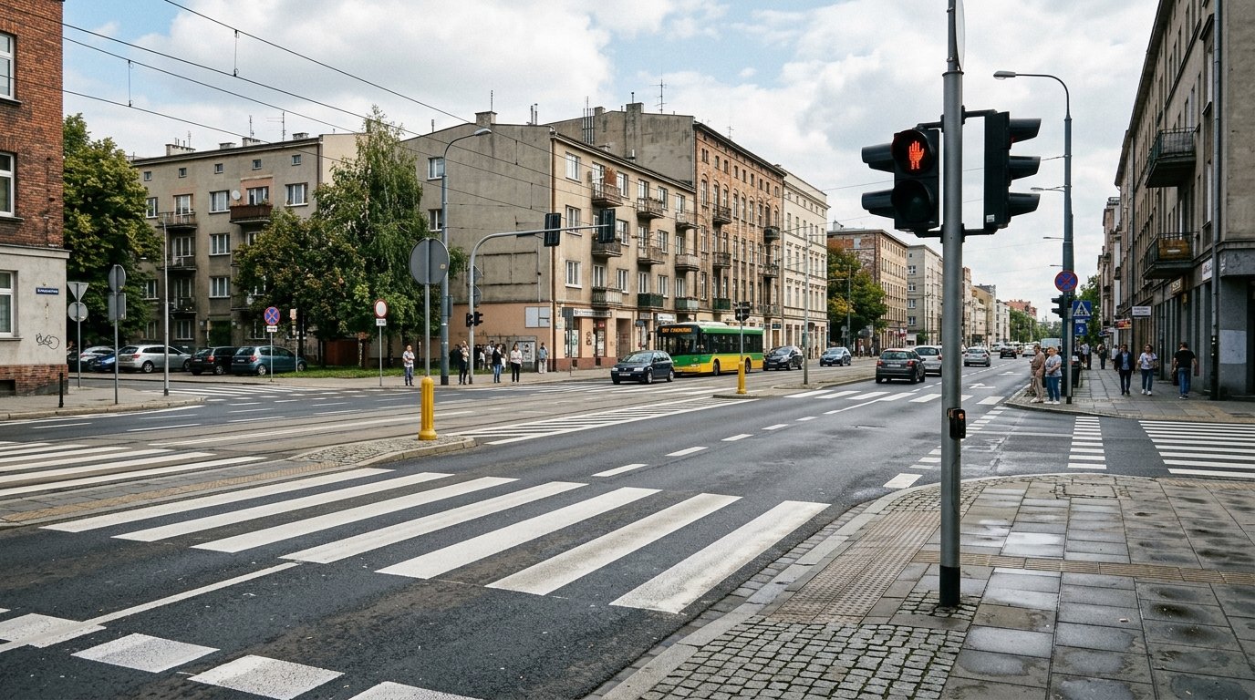 Podsumowanie działań „Bezpieczny Pieszy” w Katowicach