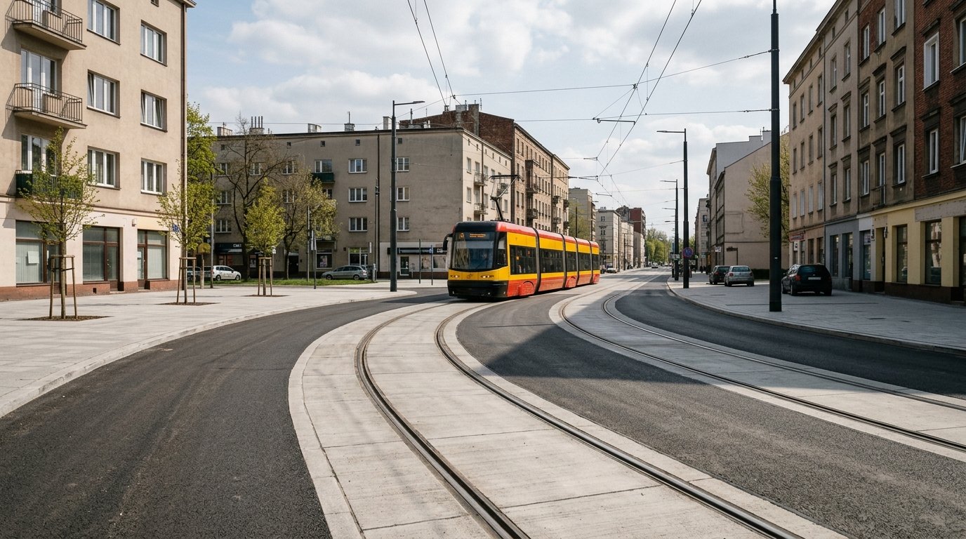 Zakończenie prac na Placu Niepodległości. Powrót tramwajów na stałe trasy