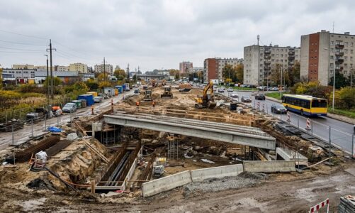 Budowa Obwodnicy Witomina: realizacja inwestycji postępuje zgodnie z harmonogramem