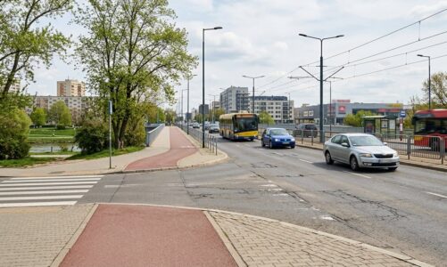 Kraków planuje budowę tunelu dla pieszych i rowerzystów pod ul. Ofiar Dąbia