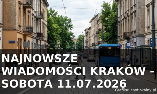 Najnowsze wiadomości Kraków – Sobota 11.07.2026