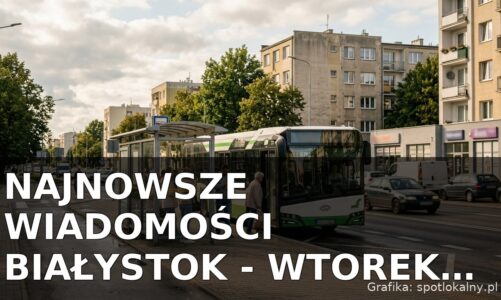 Najnowsze wiadomości Białystok – Wtorek 25.08.2026