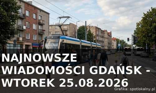 Najnowsze wiadomości Gdańsk – Wtorek 25.08.2026