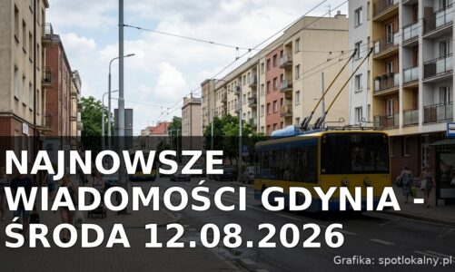 Najnowsze wiadomości Gdynia – Środa 12.08.2026