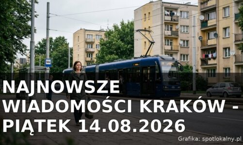 Najnowsze wiadomości Kraków – Piątek 14.08.2026