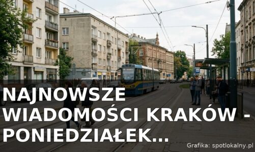 Najnowsze wiadomości Kraków – Poniedziałek 17.08.2026
