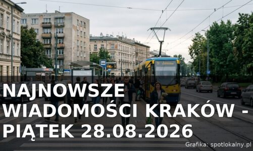 Najnowsze wiadomości Kraków – Piątek 28.08.2026