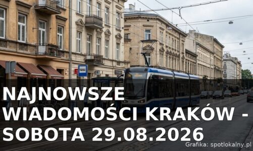Najnowsze wiadomości Kraków – Sobota 29.08.2026
