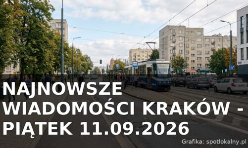 Najnowsze wiadomości Kraków – Piątek 11.09.2026