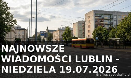 Najnowsze wiadomości Lublin – Niedziela 19.07.2026