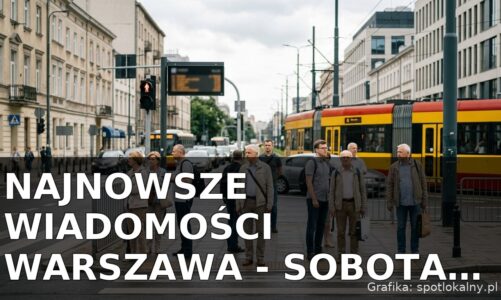 Najnowsze wiadomości Warszawa – Sobota 18.07.2026