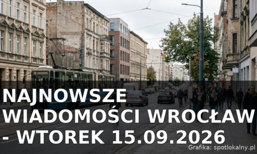 Najnowsze wiadomości Wrocław – Wtorek 15.09.2026