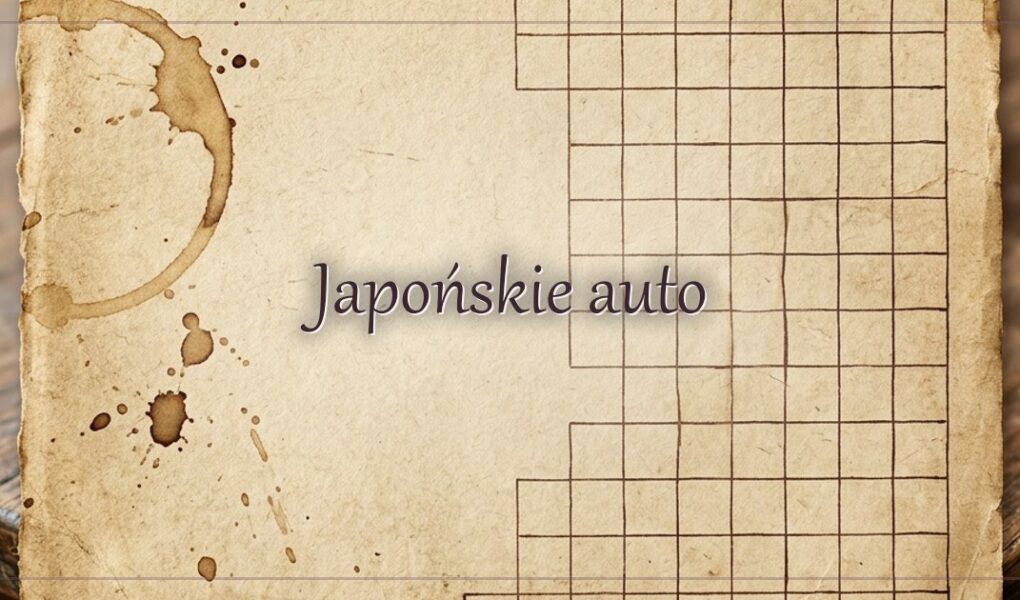 Japońskie auto