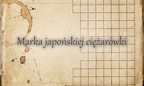 Marka japońskiej ciężarówki – hasło do krzyżówki