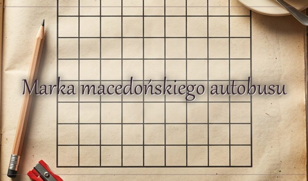 Marka macedońskiego autobusu