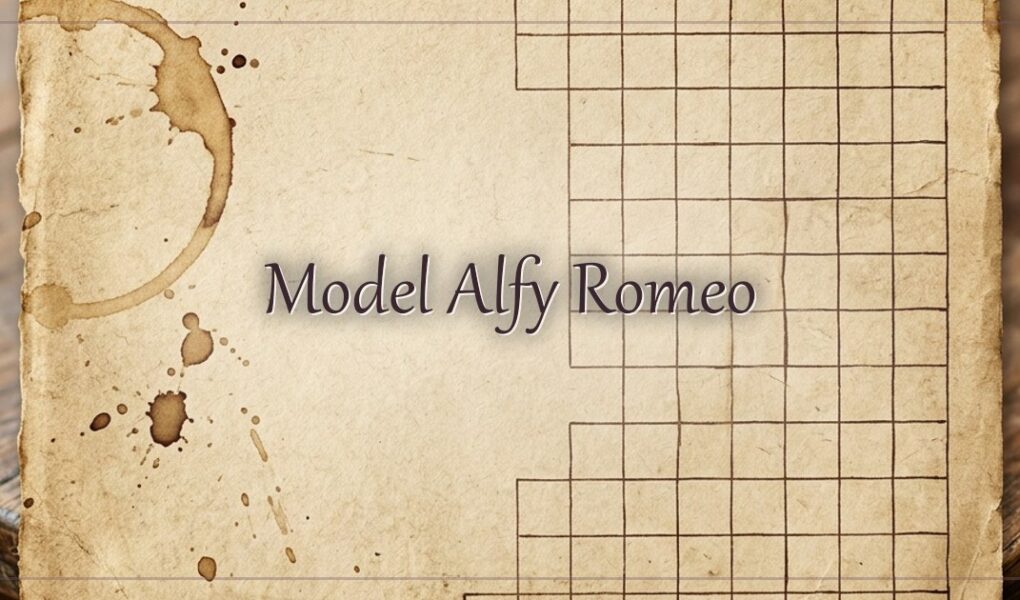 Model Alfy Romeo