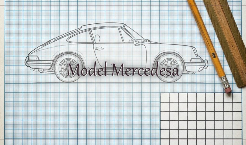 Model Mercedesa