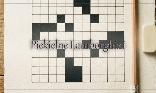 Piekielne Lamborghini – hasło do krzyżówki