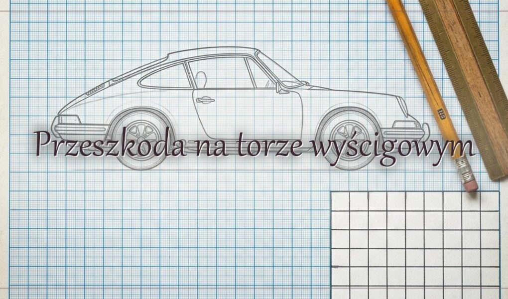 Przeszkoda na torze wyścigowym