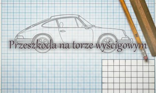 Przeszkoda na torze wyścigowym