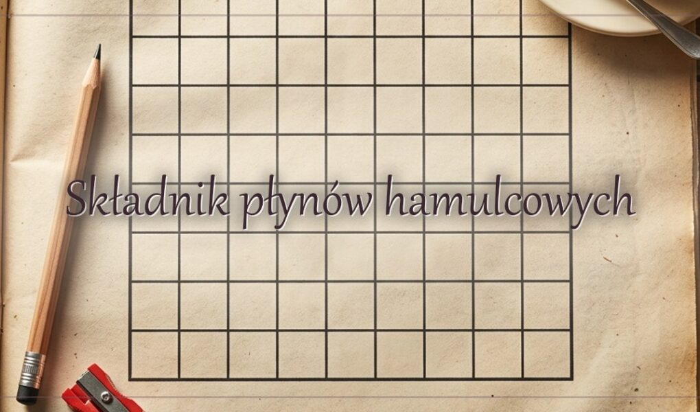 Składnik płynów hamulcowych