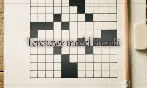 Terenowy model Suzuki